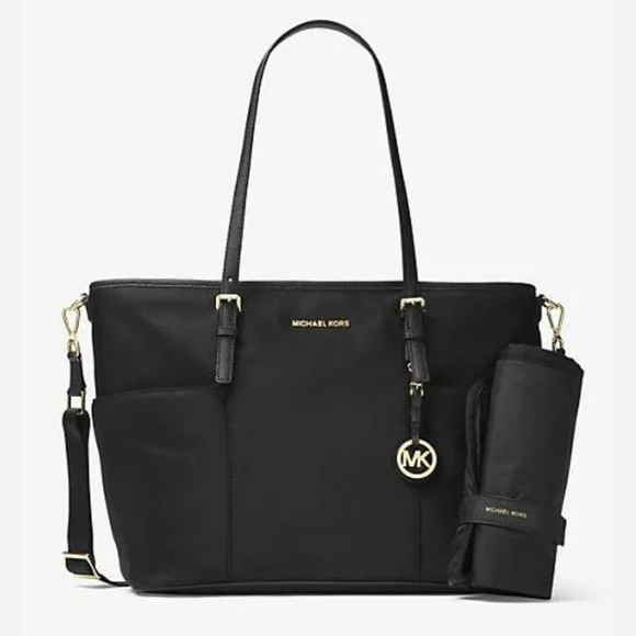 MICHAEL Michael Kors Handbags - Michael Michael Kors Jet Set Large Nylon Pocket Baby Diaper Bag